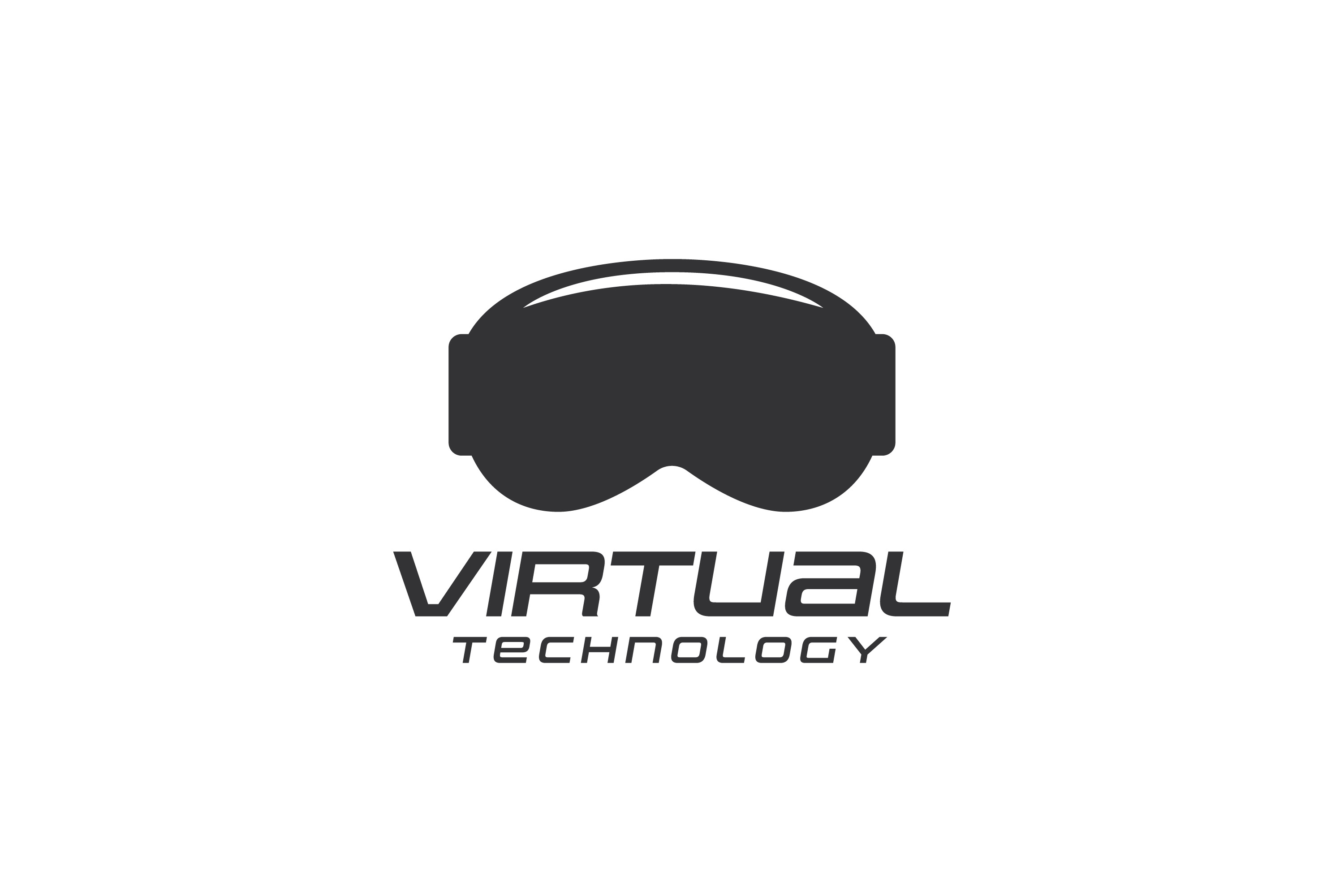 Virtual reality glasses vector logo | Branding & Logo Templates ...