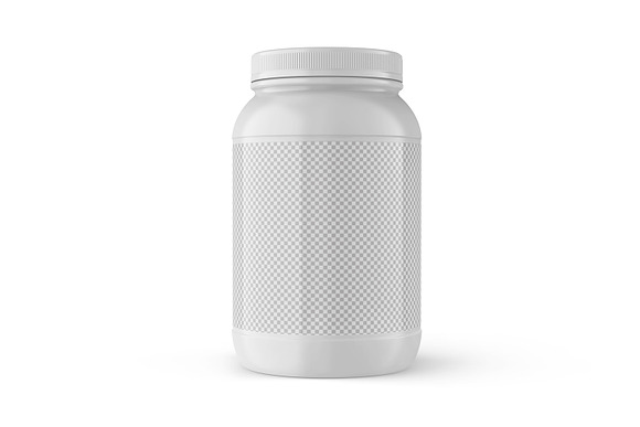 Protein Powder Container Mockups  Packaging Mockups ~ Creative Market