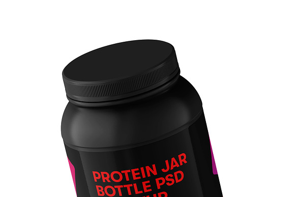 Protein Powder Container Mockups  Packaging Mockups ~ Creative Market