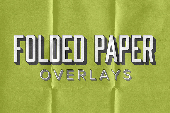 24 Folded Paper Overlays Pre Designed Photoshop Graphics Creative Market