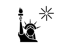 The Statue of Liberty linear icon | Pre-Designed Vector Graphics