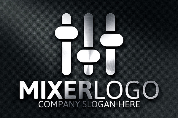 Mixer Logo | Creative Illustrator Templates ~ Creative Market