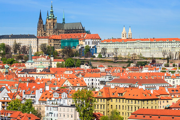 View Of Mala Strana And Pragu High Quality Architecture Stock Photos Creative Market