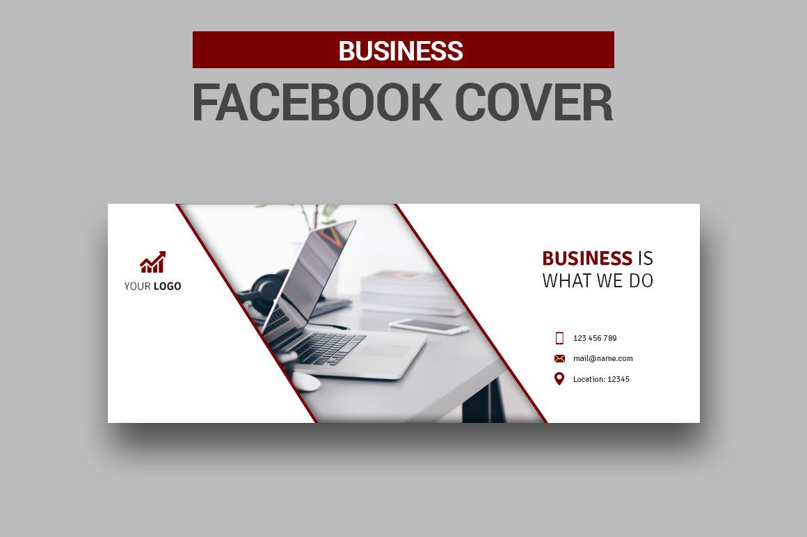 Business Facebook Cover | Social Media Templates ~ Creative Market