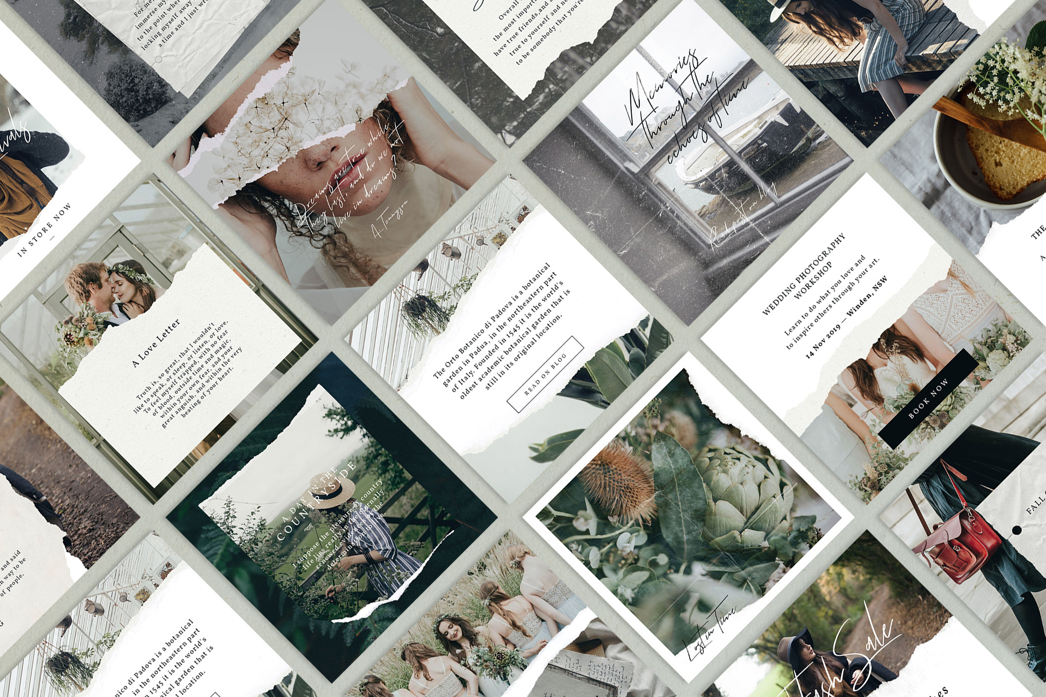 Paper Animated Stories - Social kit | Social Media Templates ~ Creative ...