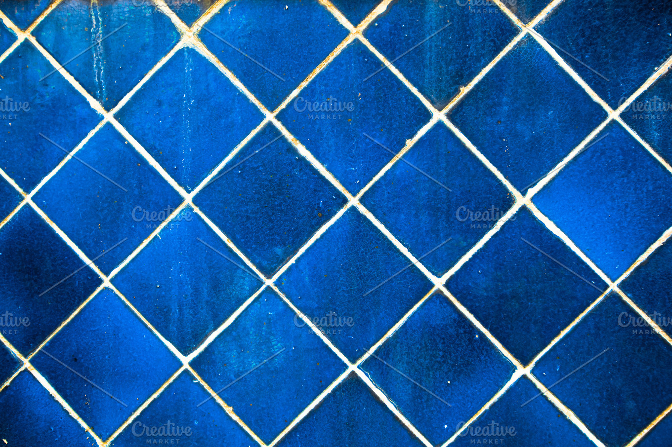 Blue tiles background stock photo containing blue and tile | Abstract