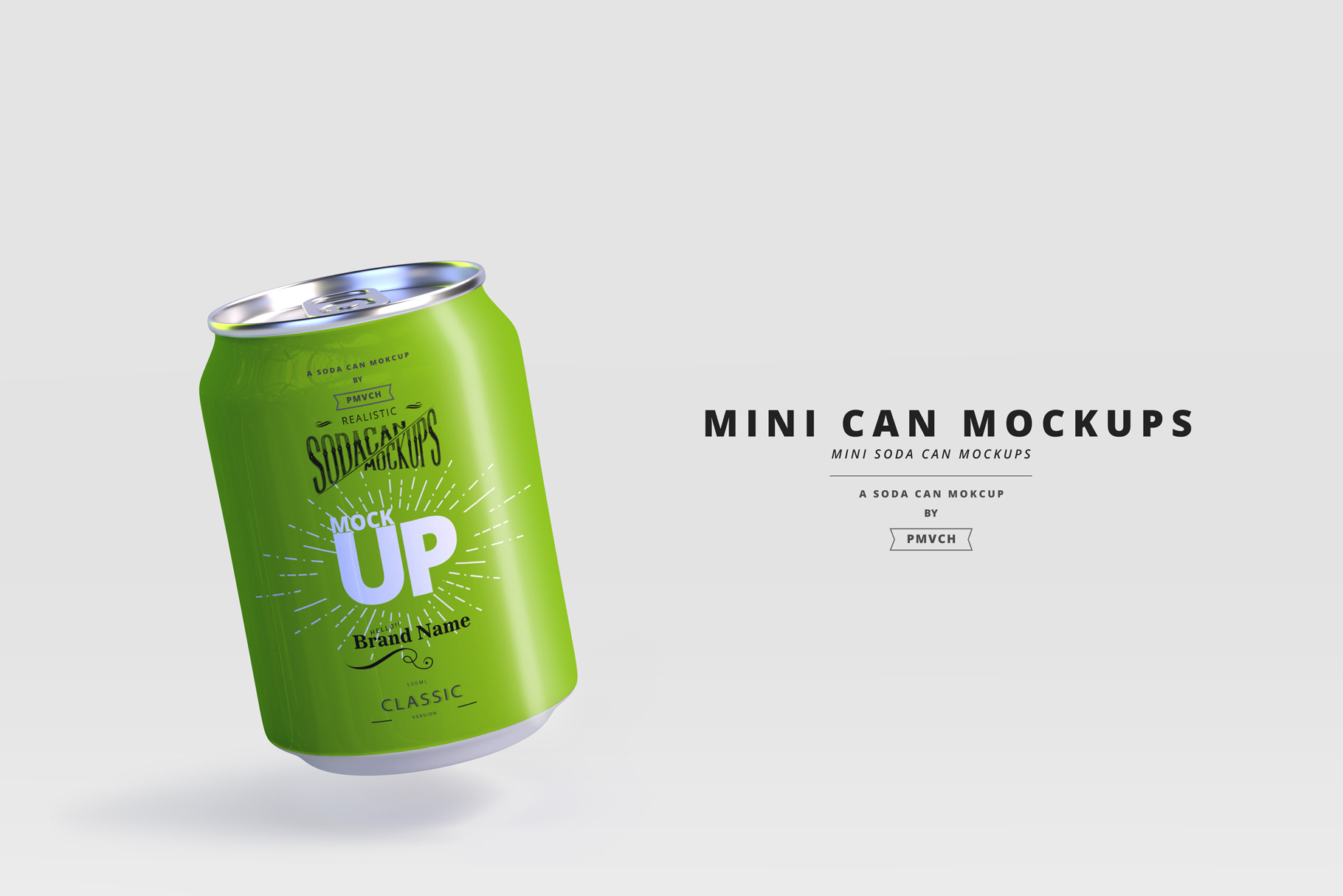 Download Mini Can Mockups Creative Photoshop Templates Creative Market