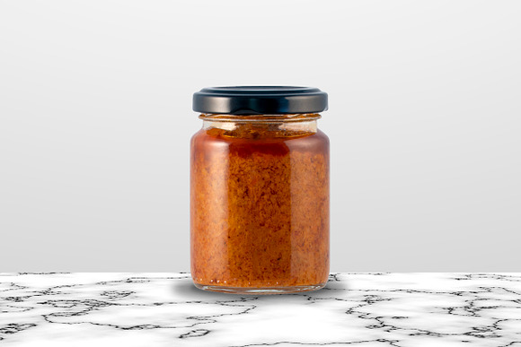 Download Red Pesto Mockup Photoshop Creative Market