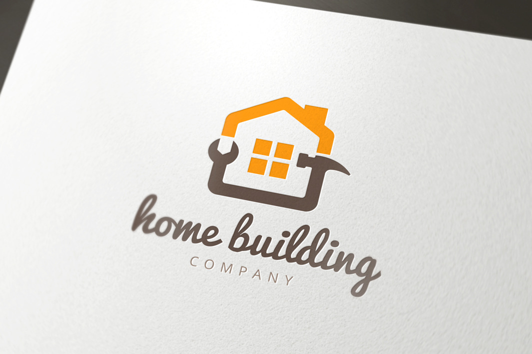 Home Building Logo | Branding & Logo Templates ~ Creative Market