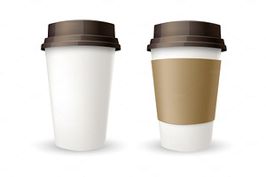 Coffee takeaway | Pre-Designed Illustrator Graphics ~ Creative Market