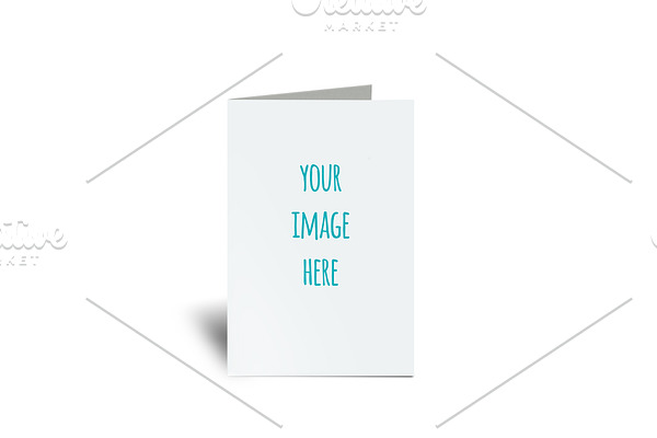 Download 6x6 Square Greeting Card Mockup | Creative Photoshop Templates ~ Creative Market