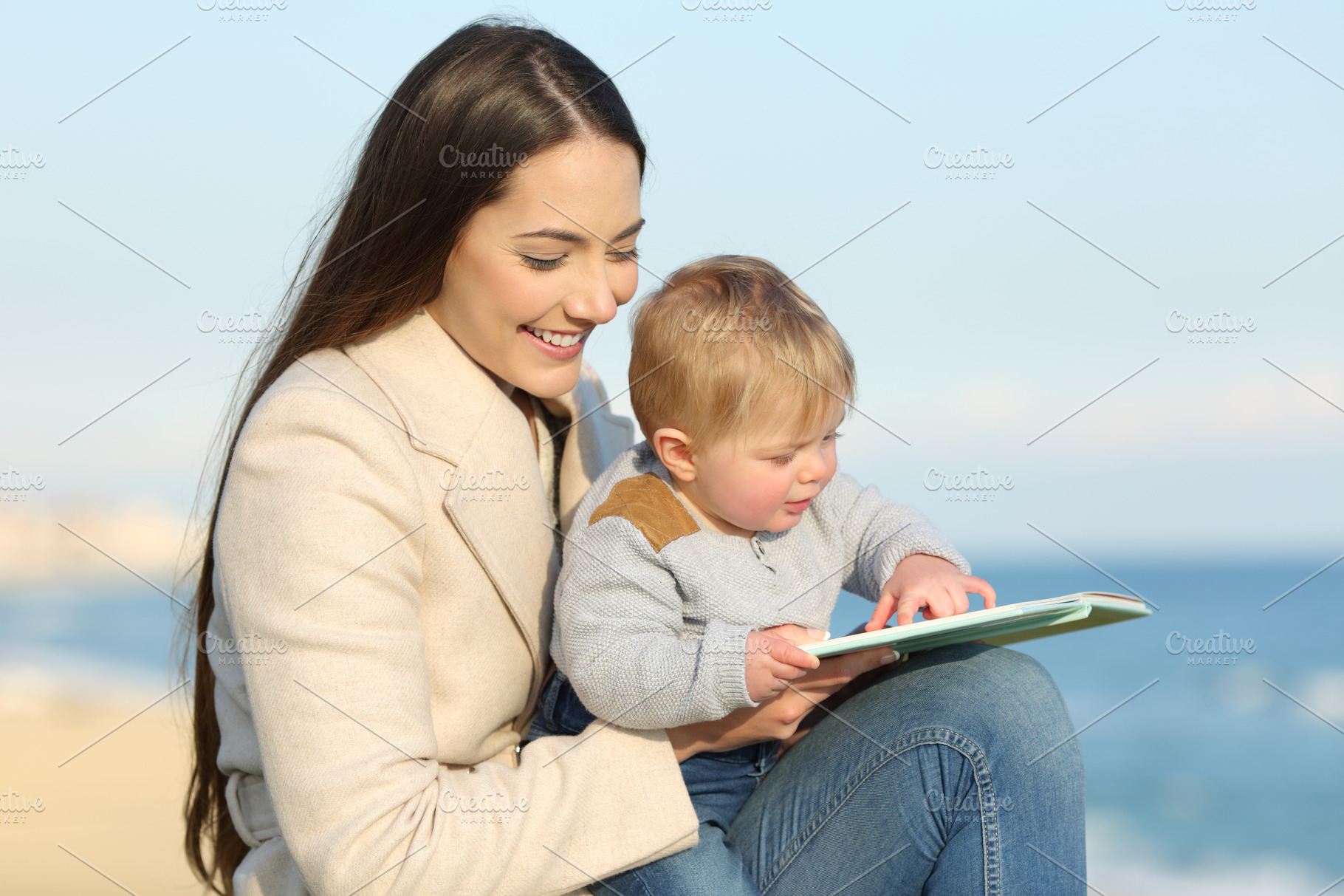 mom-teaching-and-baby-learning-people-images-creative-market