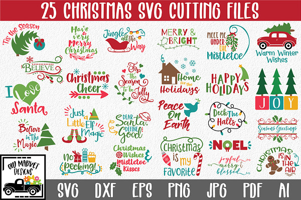 Download Christmas Countdown Svg Bundle Pre Designed Photoshop Graphics Creative Market PSD Mockup Templates