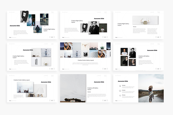 Hope White Powerpoint Template | Creative Market