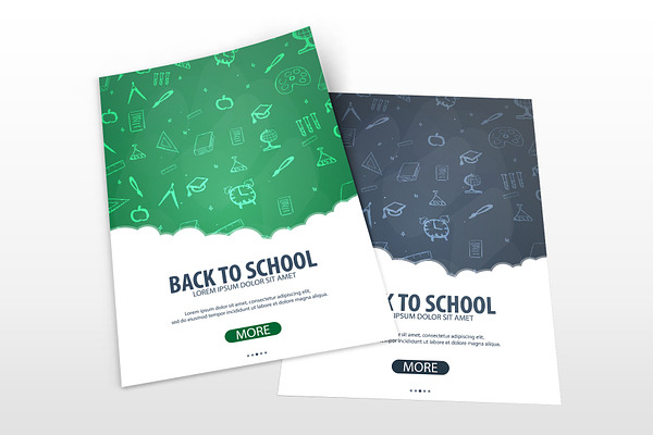 Back to School Banners | Creative Illustrator Templates ~ Creative Market