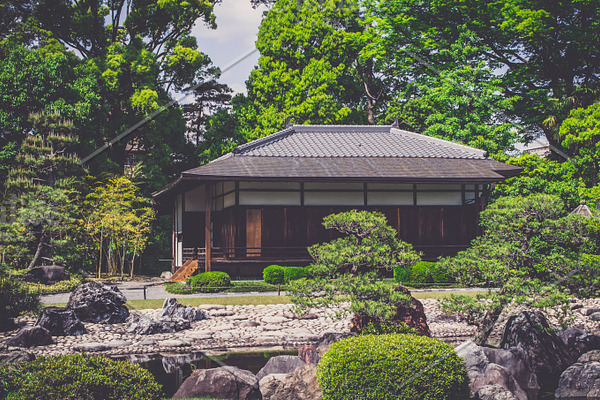 Ancient Japanese Architecture | High-Quality Architecture Stock Photos