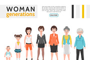 Flat people generation set | People Illustrations ~ Creative Market