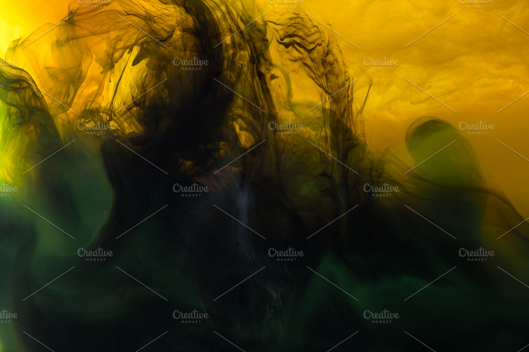 Full frame image of mixing of yellow containing yellow, background, and |  Abstract Stock Photos ~ Creative Market