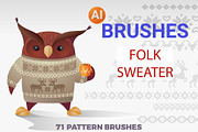 sweater brushes illustrator free download