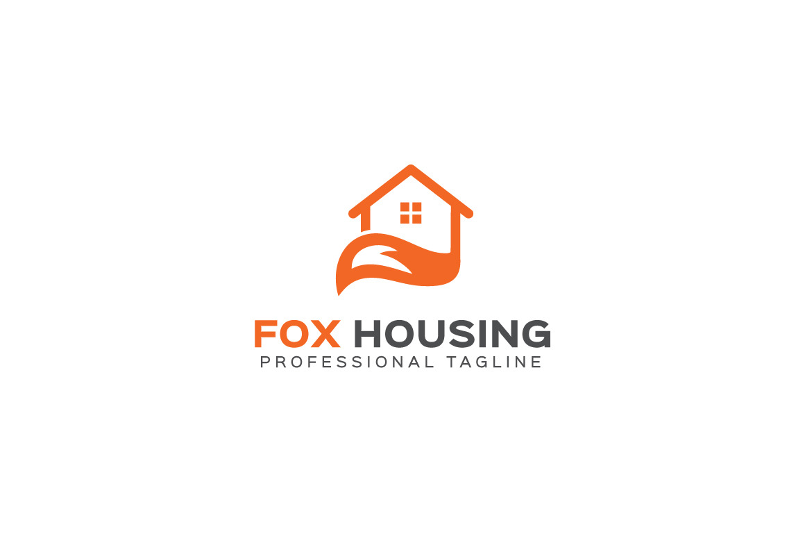 Fox Housing Logo Template | Branding & Logo Templates ~ Creative Market