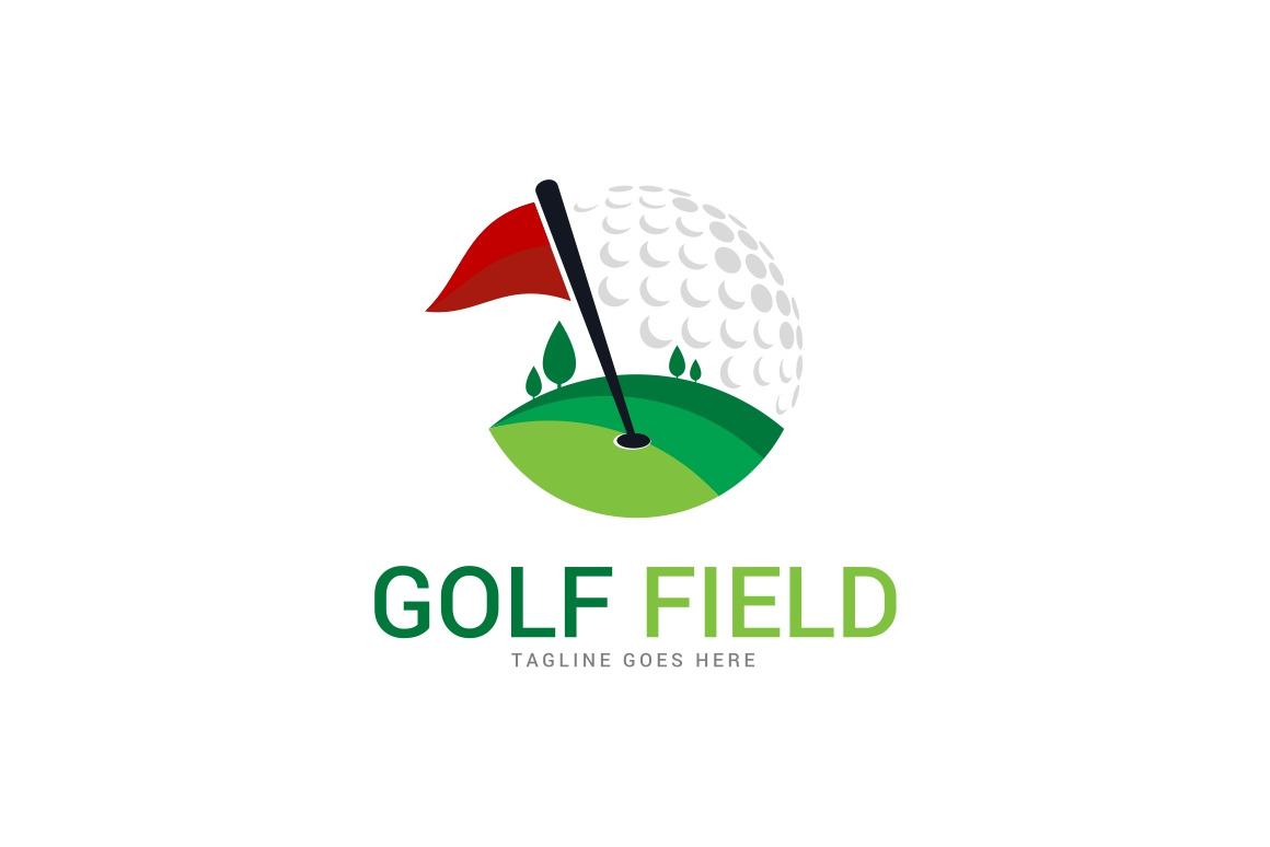 Golf Field Logo Template | Branding & Logo Templates ~ Creative Market