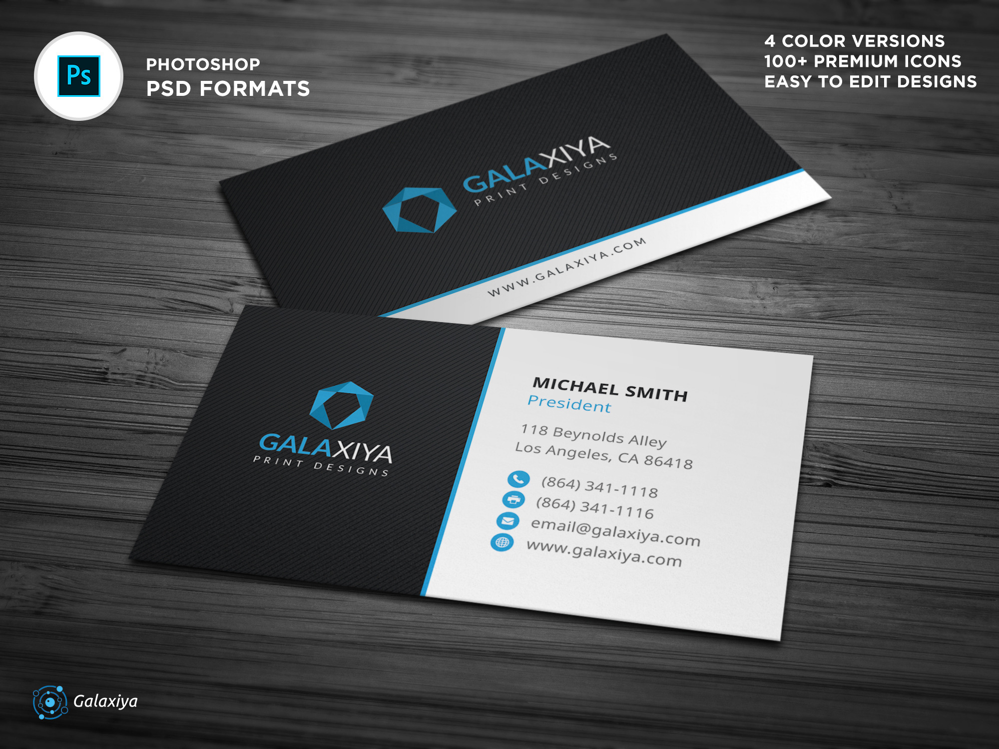 Modern Creative Business Cards Creative Photoshop Templates Creative Market