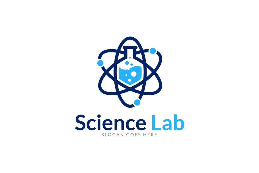 Power Lab Logo Template | Creative Illustrator Templates ~ Creative Market