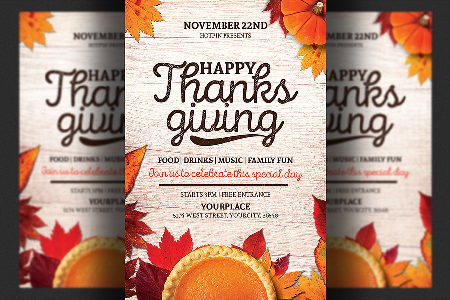 Thanksgiving Flyer Template from images.creativemarket.com