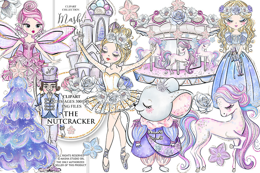 Download The Nutcracker Clipart Custom Designed Illustrations Creative Market