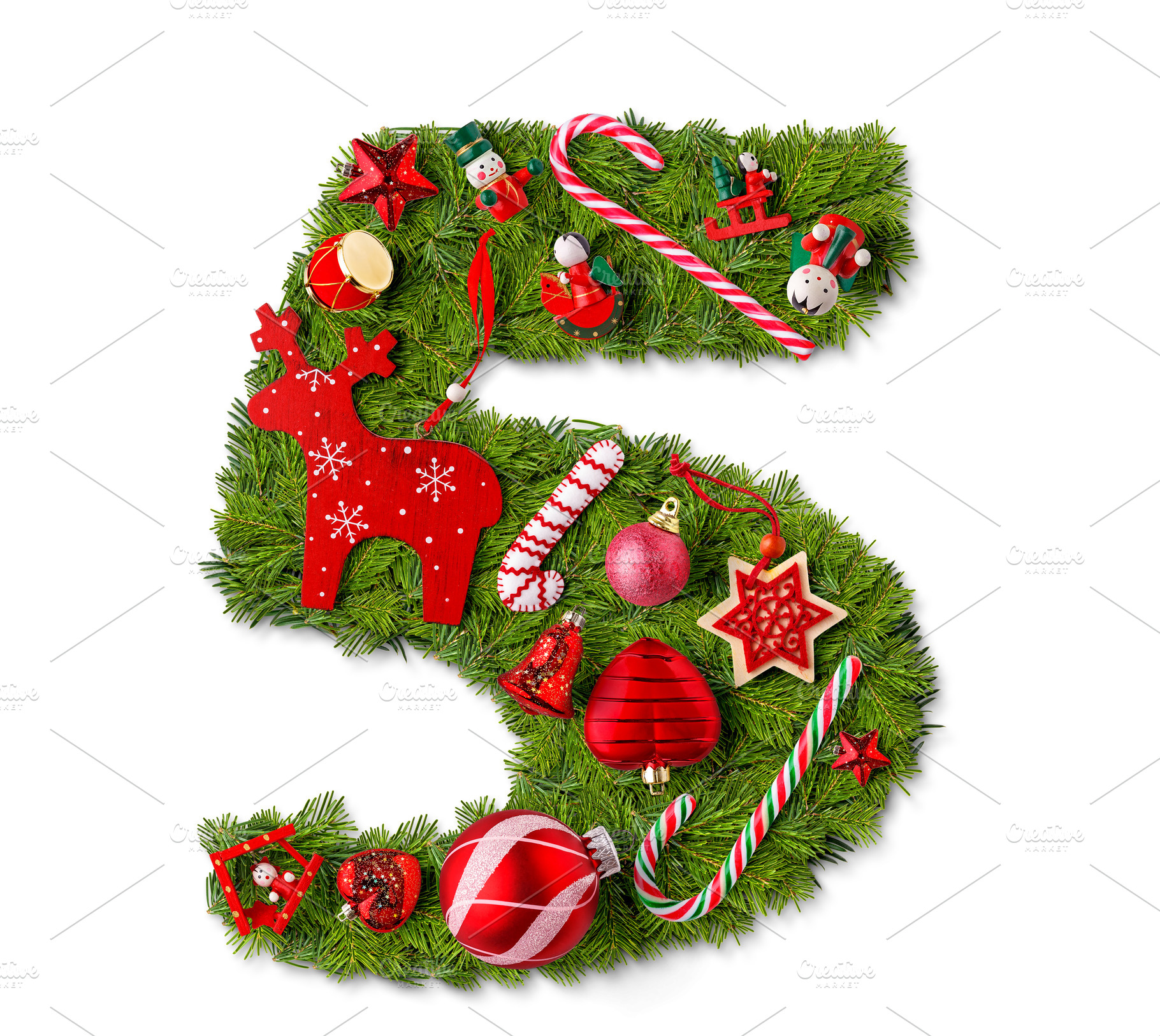 Number 5. Christmas tree decoration HighQuality Holiday