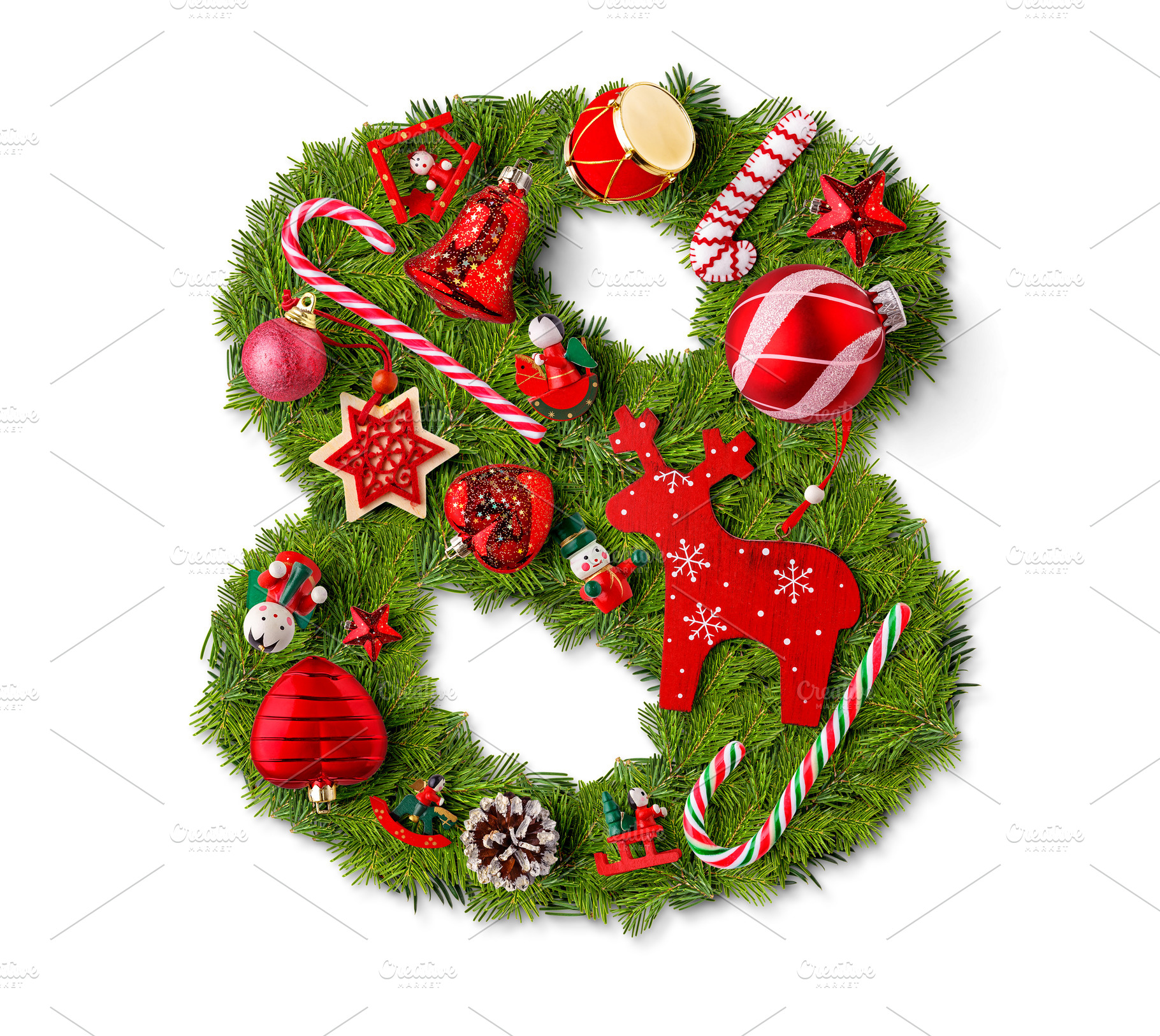 Number 8. Christmas tree decoration HighQuality Holiday