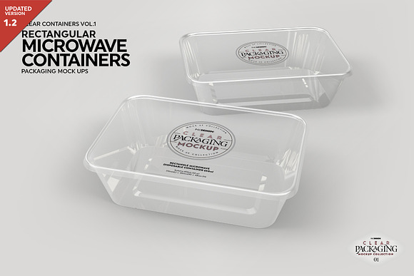 Microwave Containers PackagingMockup