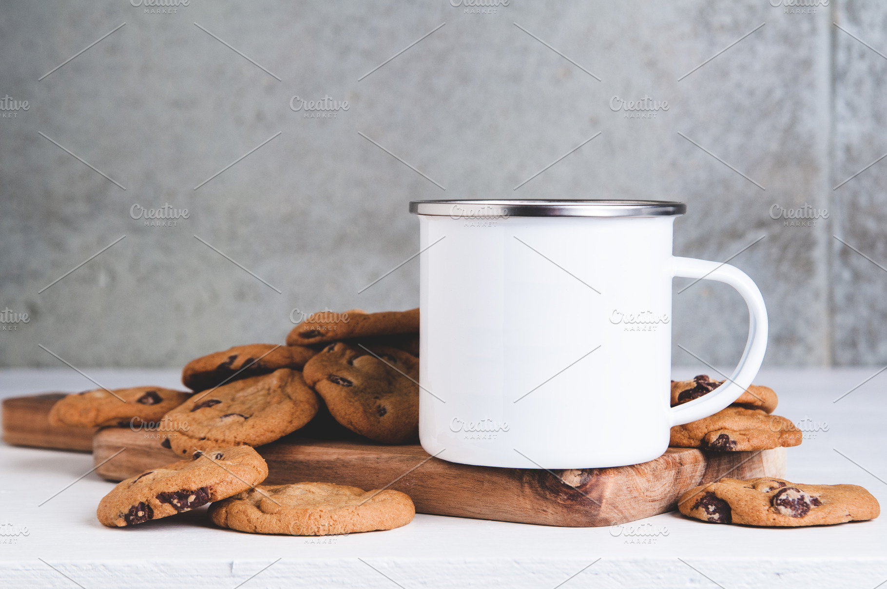 Download Cookies Camp Mug Mockup High Quality Stock Photos Creative Market