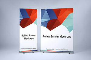 Download Roll Up Mock Up Creative Photoshop Templates Creative Market