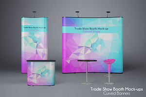 Download Trade Show Booth Mock Ups V2 Creative Photoshop Templates Creative Market