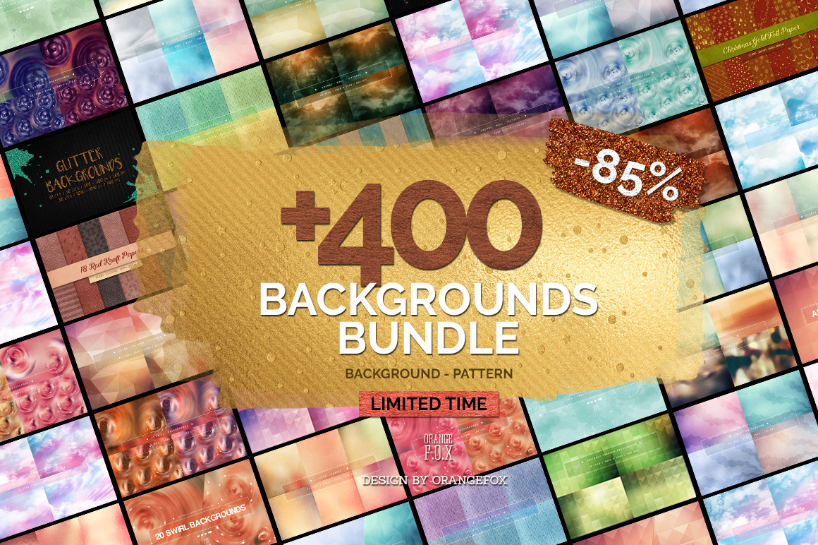 Download 400 Backgrounds Bundle Custom Designed Textures Creative Market