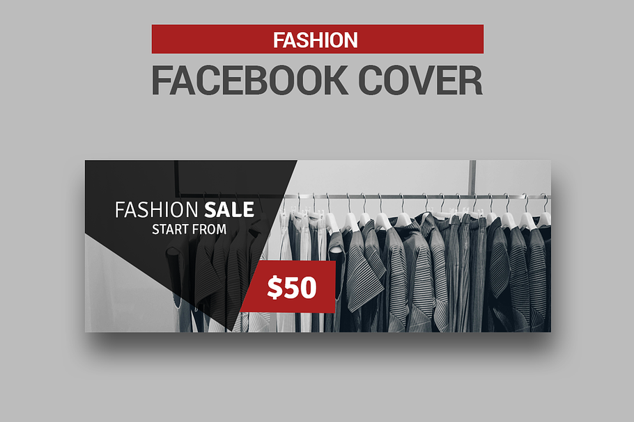 6 Fashion Facebook Covers Creative Templates Creative Market