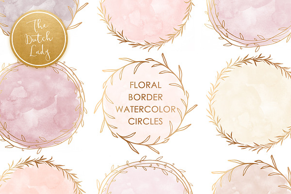 Download Golden Border Frame Clipart Set Custom Designed Illustrations Creative Market