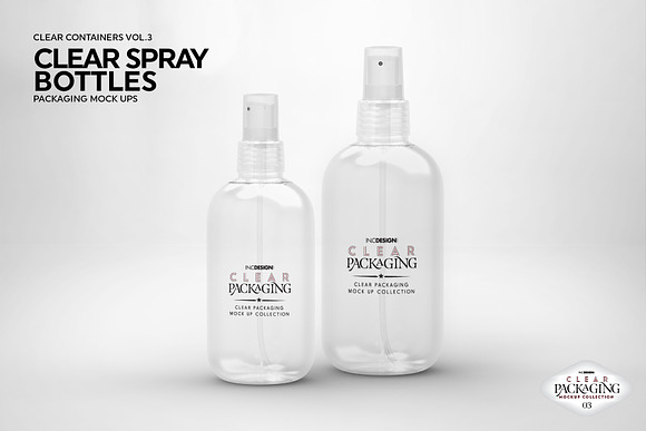 Free Mini Spray Bottle Mockup (PSD)