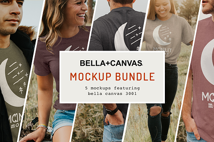 MasseyMocks Athletic Heather Shirt Mockup PSD Smart Object Mockup Bella Canvas Youth Mockup | Outdoor Mockup | 3001Y Mockup | Sibling Shirts Kid Mockup