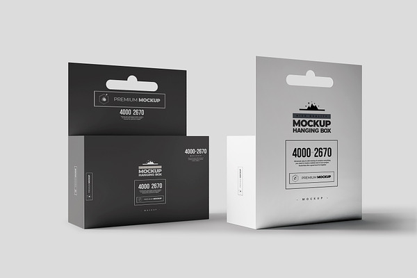 Hanging Box Mock-up 3 | PSD File