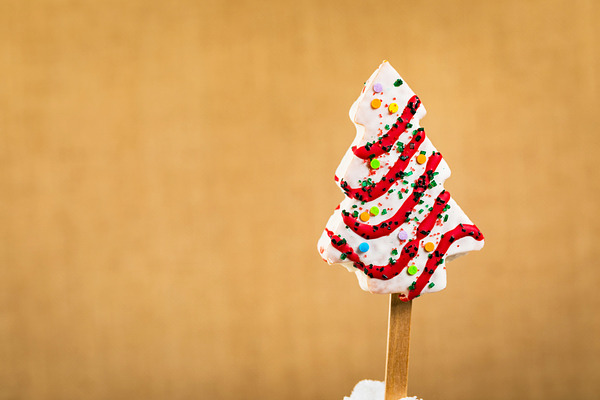 Christmas Tree Cakes Pops On Stick High Quality Food Images Creative Market