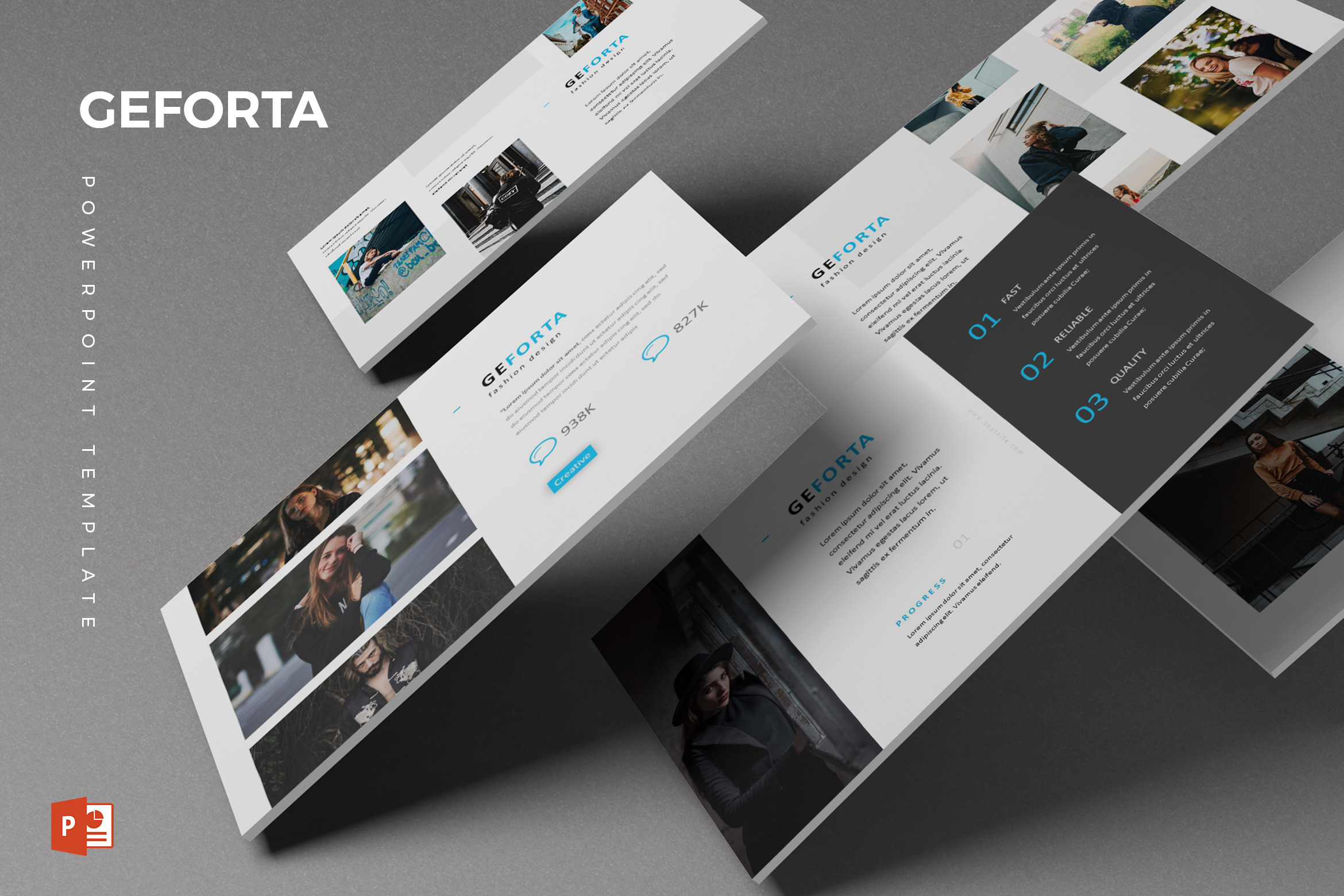 Geforta - Powerpoint Template | Presentation Templates ~ Creative Market