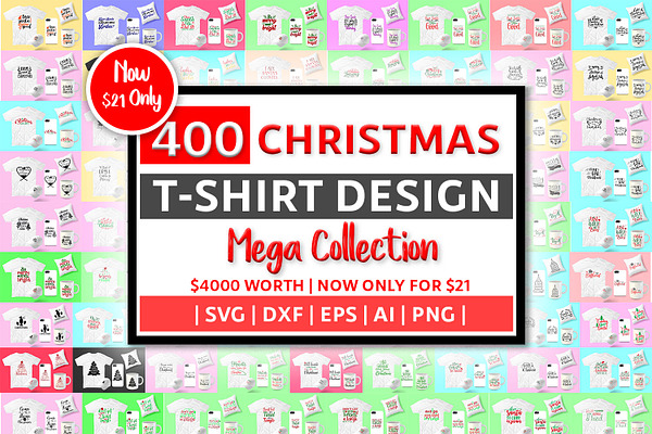 Download 400 Christmas Tshirt Design Svg Dx Creative Illustrator Templates Creative Market Yellowimages Mockups