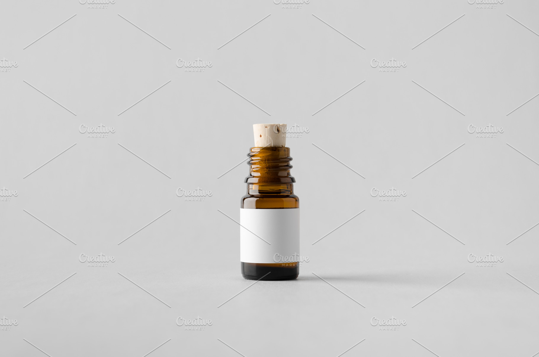 Pharmaceutical bottle mockup blan featuring 5ml, advertising, and amber ...