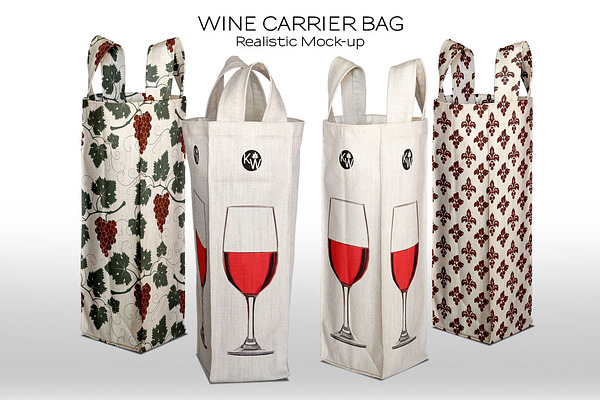 Tote Bag for Wine/Liquor | Branding Mockups