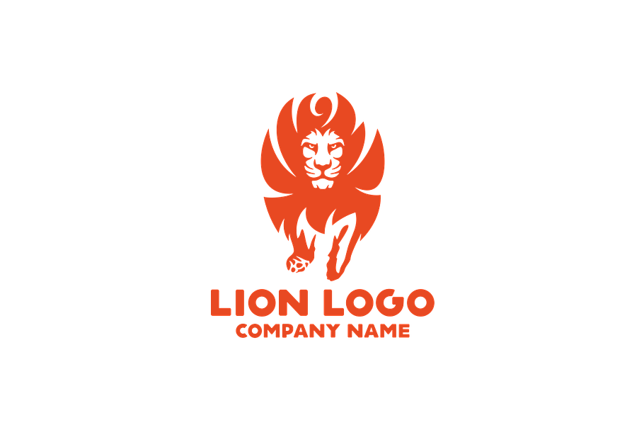 Lion Logo | Creative Illustrator Templates ~ Creative Market