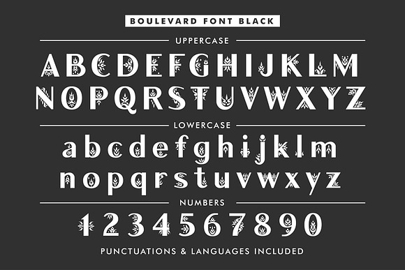 Brooklyn Numeral Set  Sans Serif Fonts ~ Creative Market