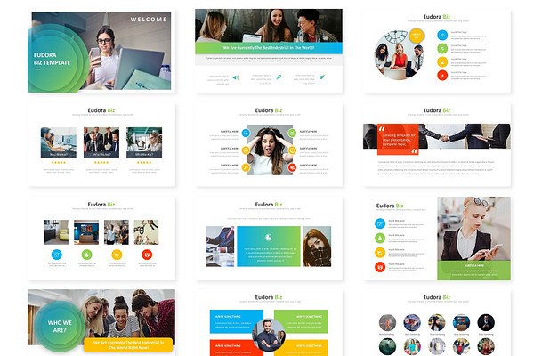 Eudora - Google Slides Template | Creative Google Slides Templates ...