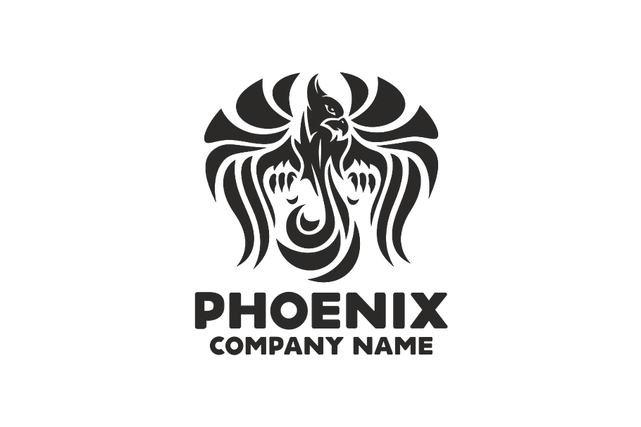 Phoenix Logo | Creative Illustrator Templates ~ Creative Market